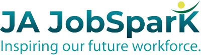 JA JobSpark logo with tagline